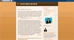 Desktop Screenshot of blogmutalib.blogspot.com