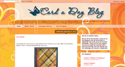Desktop Screenshot of cardadayblog.blogspot.com