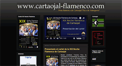 Desktop Screenshot of cartaojal-flamenco.blogspot.com