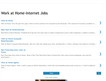 Tablet Screenshot of home-internetjobs.blogspot.com