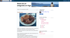 Desktop Screenshot of diariodeunemigranteenvigo.blogspot.com