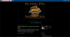 Desktop Screenshot of flyingpigflyrods.blogspot.com