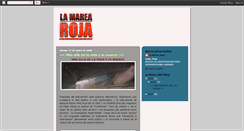 Desktop Screenshot of marea-roja-peru.blogspot.com