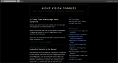 Desktop Screenshot of nightvisiongoggles.blogspot.com