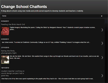 Tablet Screenshot of changeschoolchalfonts.blogspot.com