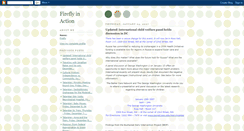 Desktop Screenshot of fireflyinaction.blogspot.com