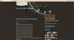 Desktop Screenshot of justlistenbookreviews.blogspot.com