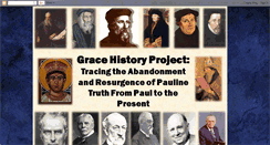 Desktop Screenshot of gracehistoryproject.blogspot.com