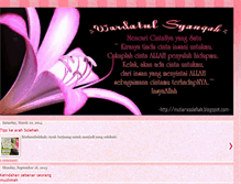 Tablet Screenshot of mutiarasolehah.blogspot.com