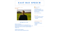 Desktop Screenshot of eastbayspeech.blogspot.com