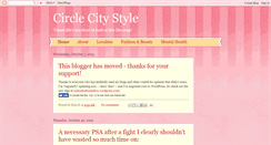 Desktop Screenshot of circlecitystyle.blogspot.com