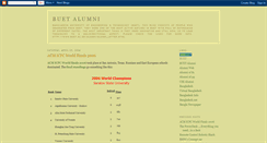 Desktop Screenshot of buetalumni.blogspot.com