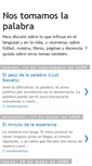Mobile Screenshot of nostomamoslapalabra.blogspot.com