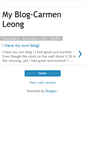 Mobile Screenshot of carmenleongooikuan.blogspot.com