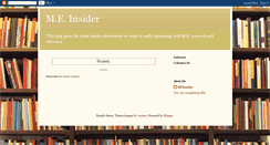 Desktop Screenshot of meinsider.blogspot.com