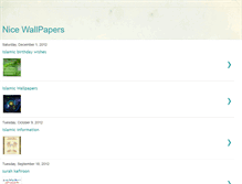 Tablet Screenshot of nicewallpapers4all.blogspot.com