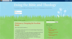 Desktop Screenshot of dothebible-now.blogspot.com