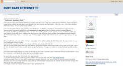 Desktop Screenshot of internet-sumberduit-ku.blogspot.com