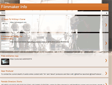 Tablet Screenshot of filmmakerinfo.blogspot.com