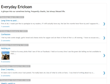 Tablet Screenshot of everydayerickson.blogspot.com