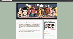 Desktop Screenshot of portal-fofoca.blogspot.com