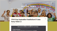 Desktop Screenshot of occtac-news.blogspot.com