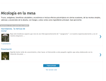 Tablet Screenshot of micologiaenlamesa.blogspot.com