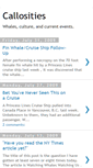 Mobile Screenshot of callosities.blogspot.com