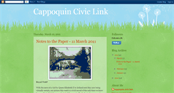 Desktop Screenshot of cappoquinciviclink.blogspot.com