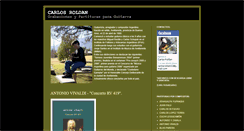 Desktop Screenshot of guitarrasdelamusicaargentina.blogspot.com