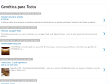 Tablet Screenshot of geneticaparatodos.blogspot.com