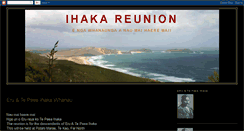 Desktop Screenshot of ihakareunion.blogspot.com