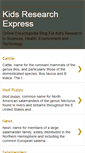 Mobile Screenshot of kidsresearchexpress-8.blogspot.com