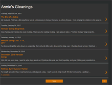 Tablet Screenshot of anniesgleanings.blogspot.com