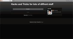 Desktop Screenshot of hackstricks.blogspot.com