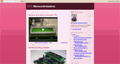 Desktop Screenshot of mycrocontroladores.blogspot.com