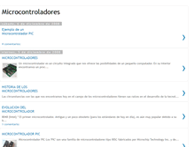 Tablet Screenshot of mycrocontroladores.blogspot.com