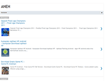 Tablet Screenshot of aneh4u.blogspot.com