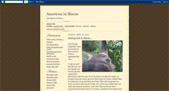 Desktop Screenshot of americaninmacau.blogspot.com