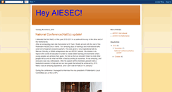 Desktop Screenshot of heeyaiesec.blogspot.com