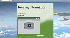 Desktop Screenshot of matlaw-nursinginformatics.blogspot.com