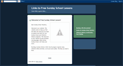 Desktop Screenshot of freesundayschoollesson.blogspot.com