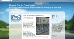 Desktop Screenshot of coastalncgranitecountertops.blogspot.com