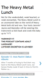 Mobile Screenshot of heavymetallunch.blogspot.com
