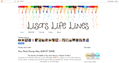 Desktop Screenshot of lisaslifelines.blogspot.com
