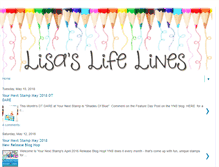 Tablet Screenshot of lisaslifelines.blogspot.com