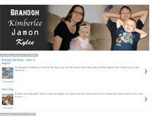 Tablet Screenshot of brandonandkimfamily.blogspot.com