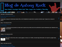 Tablet Screenshot of antonyrock.blogspot.com