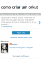 Mobile Screenshot of comocriarumorkut.blogspot.com