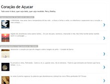 Tablet Screenshot of depoemaecoracao.blogspot.com